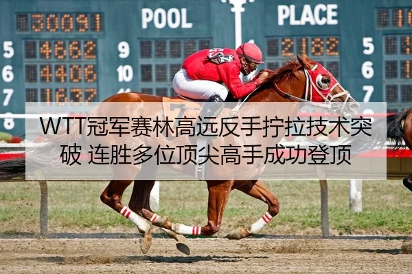 WTT冠军赛林高远反手拧拉技术突破 连胜多位顶尖高手成功登顶